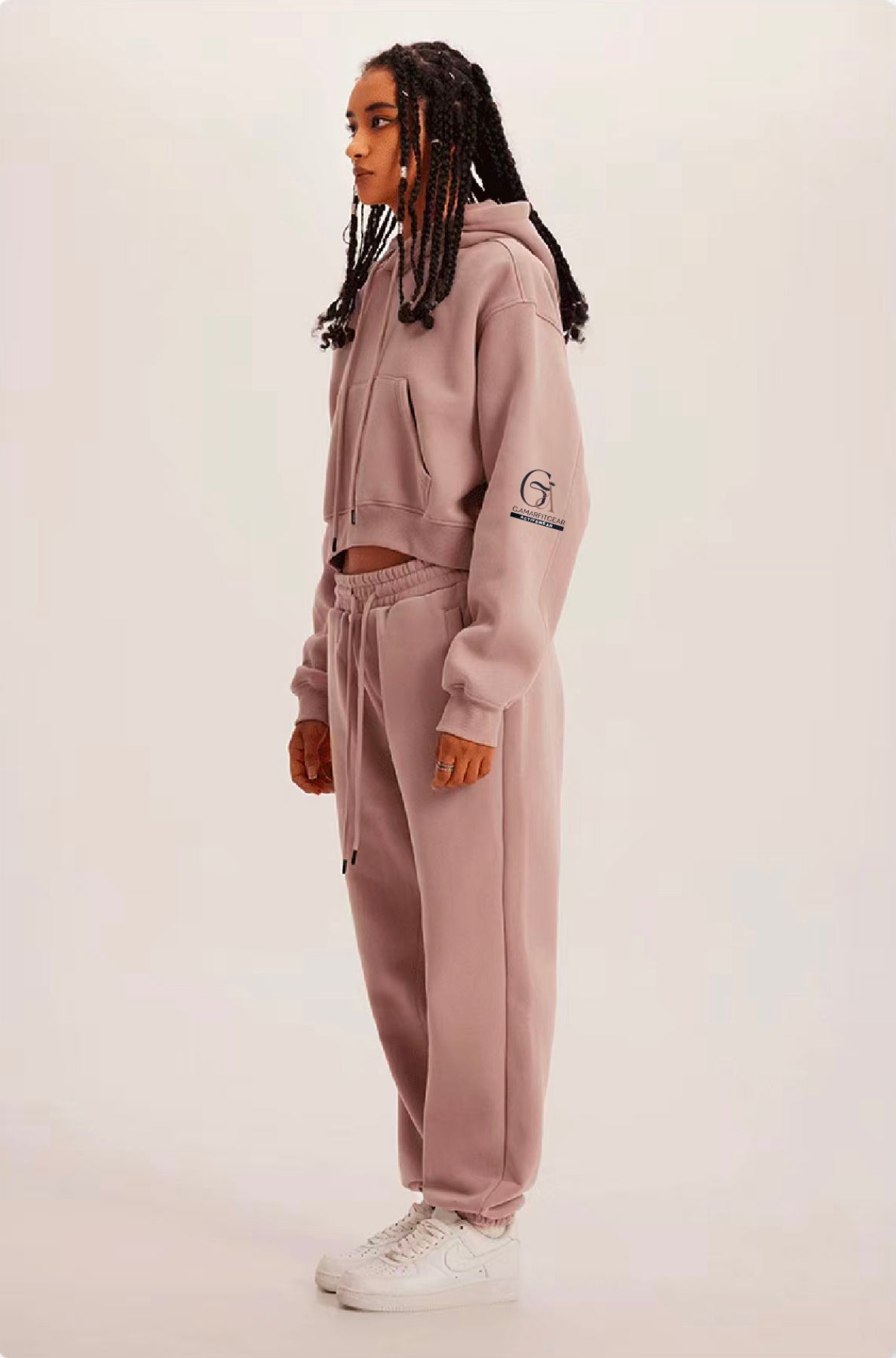 345 GSM hoodie Heavyweight Hoodie Set G.AmarFitGear