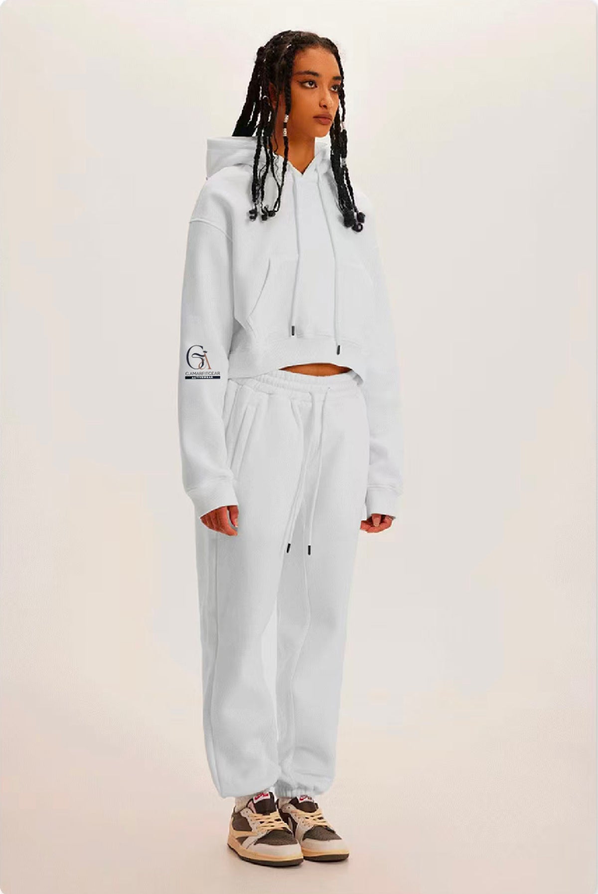 345 GSM hoodie Heavyweight Hoodie Set G.AmarFitGear