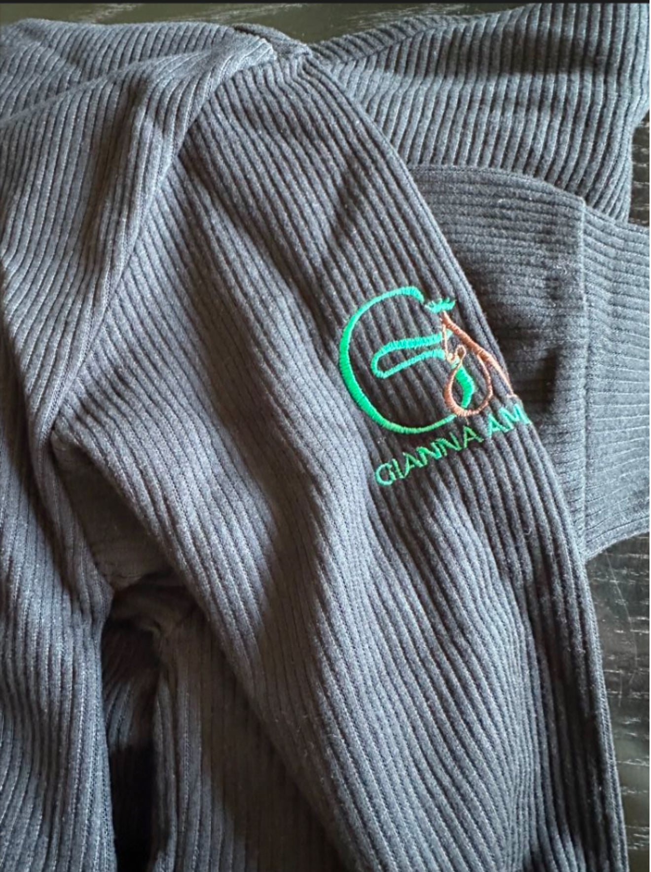 Rayon-Blend Corduroy Hoodie Set G.AmarFitGear