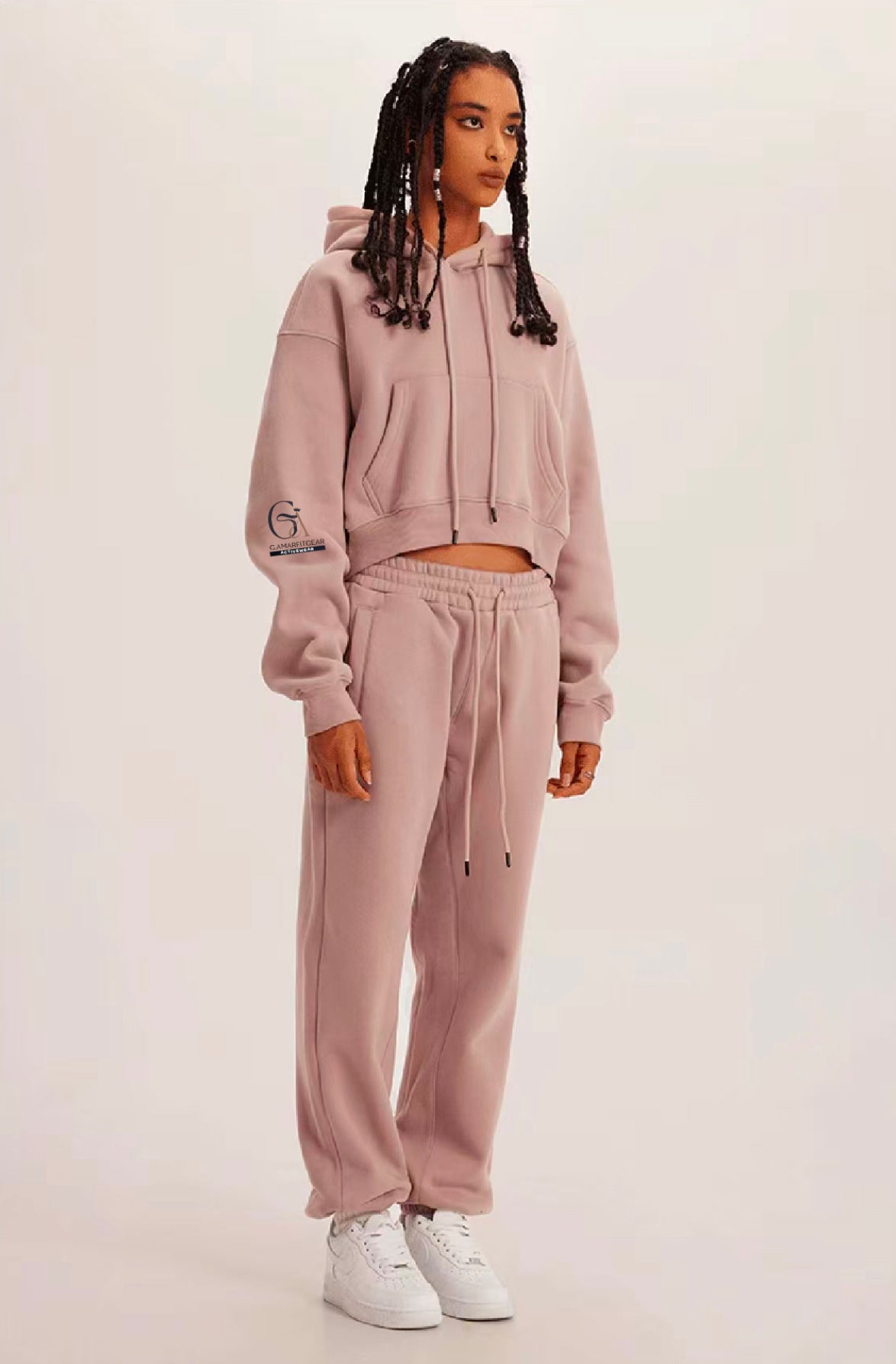 345 GSM hoodie Heavyweight Hoodie Set G.AmarFitGear