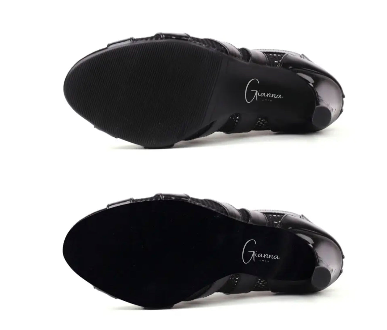 Glide & Shine 4-inch Latin Dance Heels G.AmarFitGear