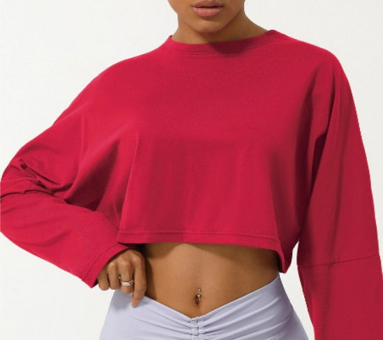 Cottony Long-Sleeve Athleisure Top - G.AmarFitGear