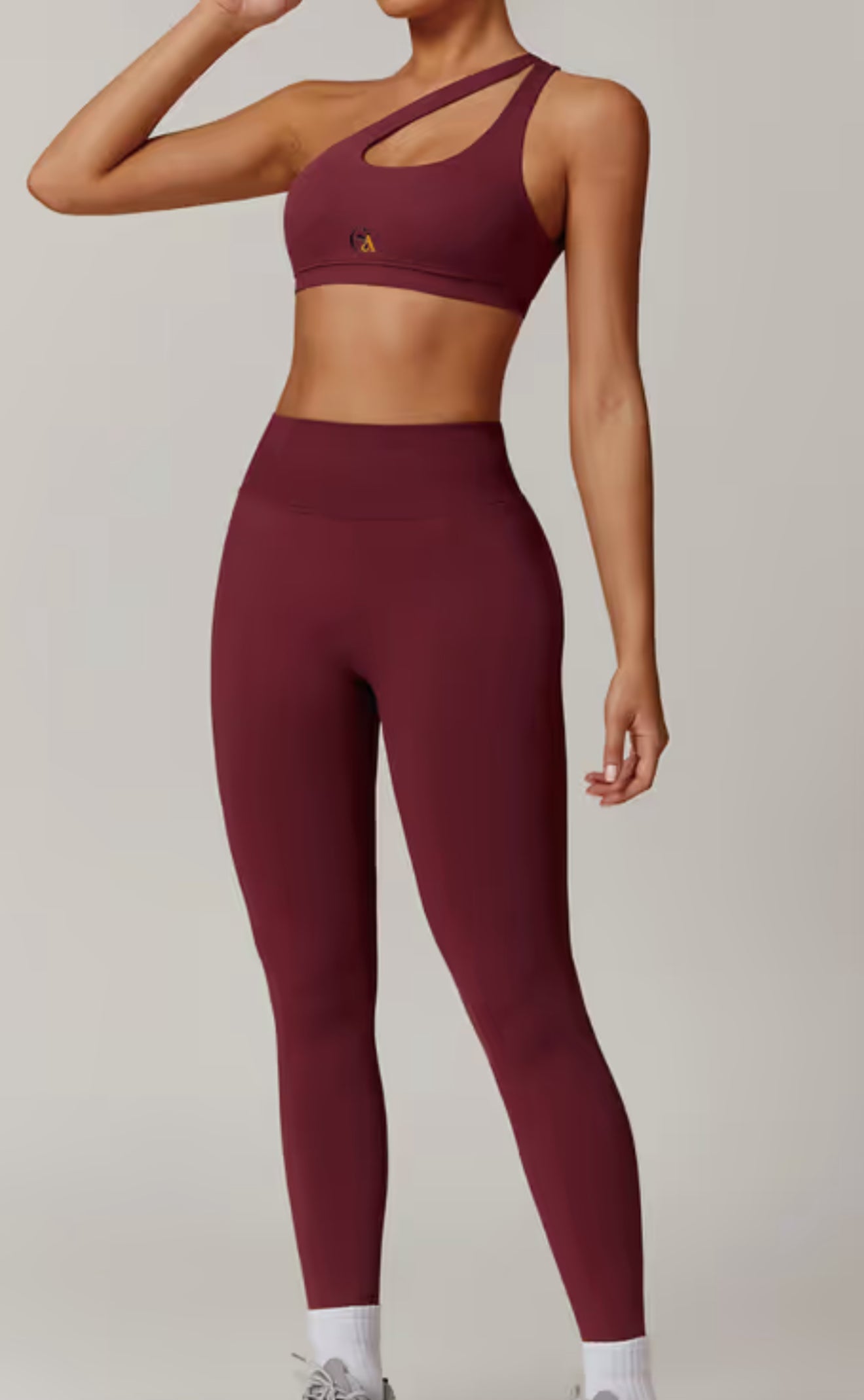Zipper Up Leggings Set – 3-Piece Activewear Outfit for Women G.AmarFitGear