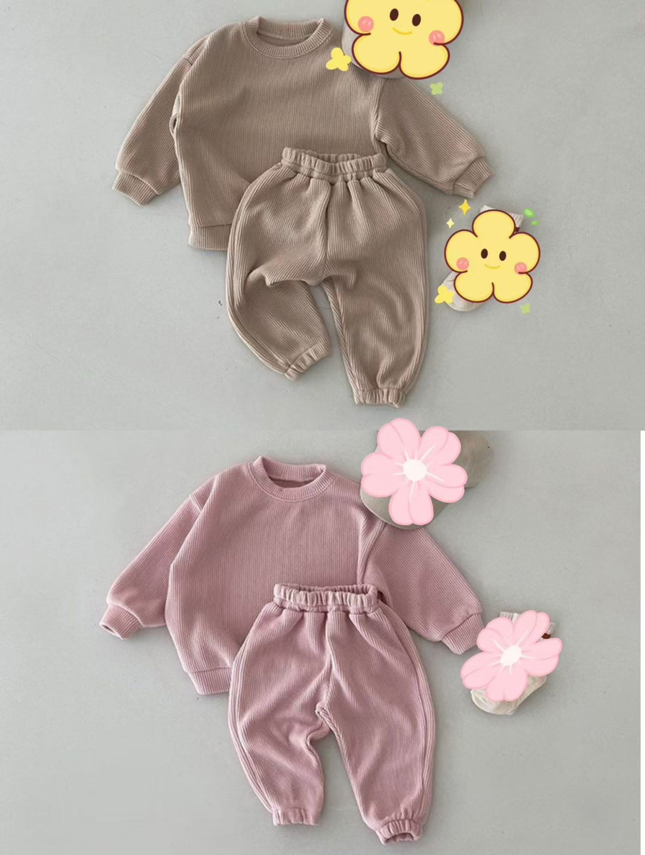 Toddler Pullover Crewneck Set